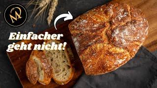 Das einfachste Brot der Welt - Brotbacken für Anfänger - 3 in 1 Backform