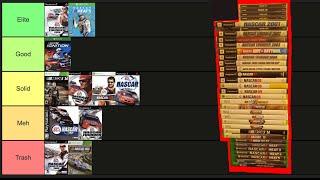 Tier Ranking EVERY NASCAR Console Video Game