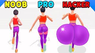 NOOB vs PRO vs HACKER - Twerk Race 3D