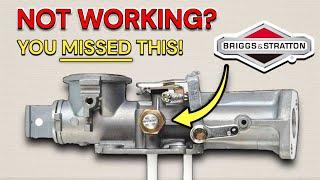 Briggs & Stratton Pulsa Jet Carburetor Service & Repair! (EASY DIY TUTORIAL)