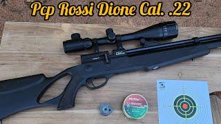 PCP ROSSI DIONE 5.5MM LUNETA HERO 6-24X50 CHUMBO RIFLE DESTROYER DE 16,66 GRAINS OU  1,08 GRAMAS