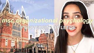 MSc Organizational Psychology // University of Leeds