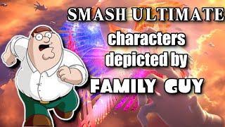 Smash Ultimate characters depicted by Family Guy