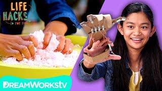 Kinetic Sand + More Hacks with Your Hands | LIFE HACKS FOR KIDS