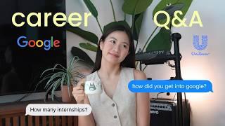 Q&A: How I got Internships at Google & Unilever in 2024 | Resume Tips & Interview Advice