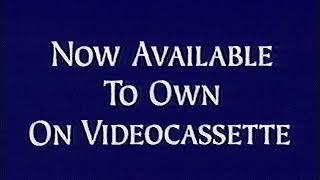 Opening to James and The Giant Peach 1996 VHS