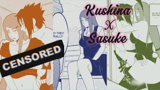 When K U S H I N A  is home alone | Sasuke & Kushina  | Kushina's Affair | tale of  Cheating WIFE