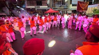 Sanskruti Dhol Tasha pathak, Kalyan | Abhuydaya Nagar Cha Raja patpujan 2024 | Puneri Dhol Tasha