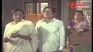 Comedy Scene - Raja Babu Funny Getup As Widow