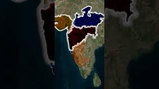 Map animation/ Vegetarian people in India  Part 2 #shorts #map #animation #trending