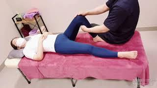 다리 마사지와 스트레칭테크닉 (타이마사지 응용 하체마사지) Legs Massage&Stretching Technique(Thai Massage: Lower body massage)