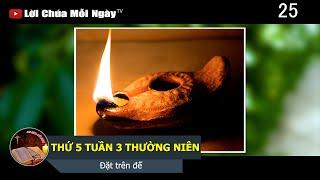 THỨ 5 TUẦN 3 THƯỜNG NIÊN Đặt trên đế