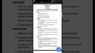 Swot analysis presentation