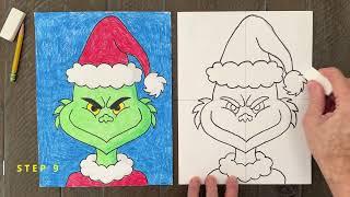 How to Draw the Grinch