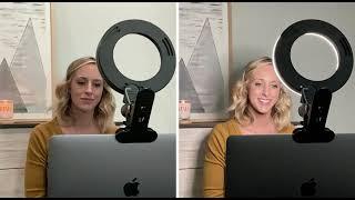 Video Conferencing Lighting Solutions - 6.3" Video Conference Ring Light Kit