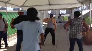 Zumba on the Roof of the Brooklyn Grange