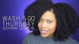 The Wash and Go Thursday Serie EP.7 | Giovanni Direct Leave-in on Natural Hair // Samantha Pollack