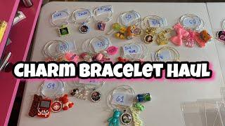 Charm Bracelet Haul | DIY BRACELETS | Pretty Girl Bangles 