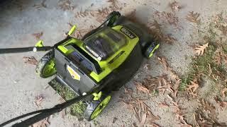 How to install the mulch plug into your Ryobi One Lawnmower