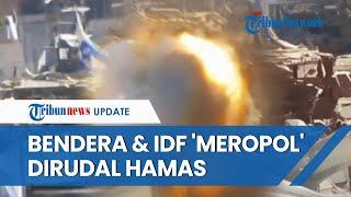 Bendera Israel hingga Tank Terbakar Dihantam Peluru Panas Brigade Al-Quds, Ledakan Guncang IDF