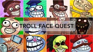 Troll Face Quest ALL GAMES (No hints) (including bonus levels) [1080p]