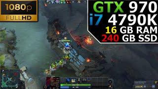 Dota 2 | 1080p | GTX 970 | i7 4790K | 16GB RAM | 240GB SSD