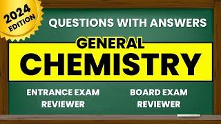 Entrance Exam Reviewer 2024 | General Chemistry Reviewer | SCIENCE QUIZ