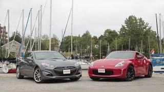 2015 Nissan 370Z vs. 2015 Hyundai Genesis Coupe