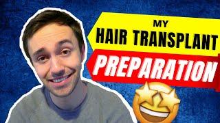 My DHI Hair Transplant Preparation: NO FUT, NO FUE, NO PAIN