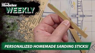 FSM opens kits from Clear Prop! and ICM, makes custom sanding sticks, and talks kit stash sizes