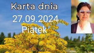 Tarot Karta dnia 27.09.2024 Piątek Wszystkie znaki zodiaku