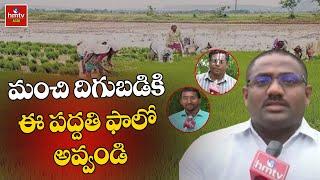 మంచి దిగుబడికి ఈ పద్దతి ఫాలో అవ్వండి | Nelathalli | hmtv Agri