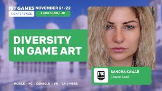 Diversity in Game Art | Sandra Elias | HGC Abu Dhabi 2024