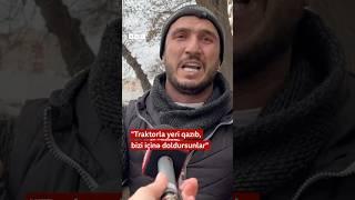 8-ci km bazarında yerləri sökülənlər: “Əlimdən başqa iş gəlmir”