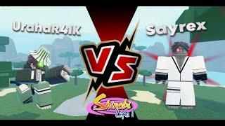 PvP in Shindo Life #28| Urahara VS Sayrex