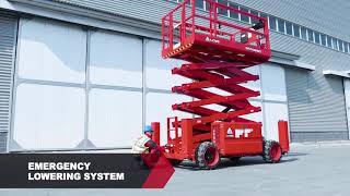 LGMG SR4069D Diesel Rough Terrain Scissor Lift