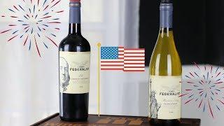 4th of July Wine Reviews! The Federalist Chardonnay and Cabernet Sauvignon
