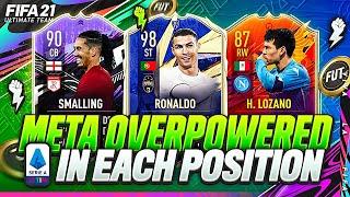 FIFA 21 | BEST META SERIE A OVERPOWERED PLAYERS IN EACH POSITION | UPDATED CHEAP + EXPENSIVE FUT 21