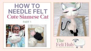 Needle Felting A Cat: Step-by-step Tutorial