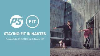 Staying fit in Nantes on Argon Inline Skates