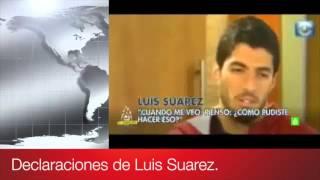 Declaraciones de Luis Suarez.