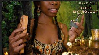 ASMR for a Magic Night in Forest_ Natural care, Hair, massage_Greek Mythology (Special 100k)