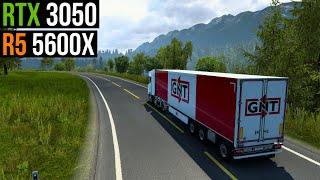 RTX 3050 | Euro Truck Simulator 2 | 1080p & 1440p | All Settings