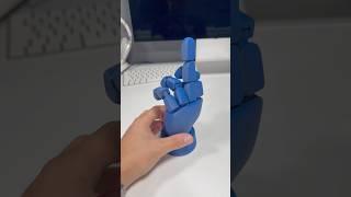 Modular Blue Hand Construction ️ #shorts #3dprinting #diy