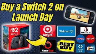 Every Switch 2 Launch Day online + in store pre-order/restock (with links!)