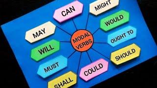 Modal Verbs TLM | Modal Verbs Chart | Modal Verbs Project | English Grammar TLM #modalverbs