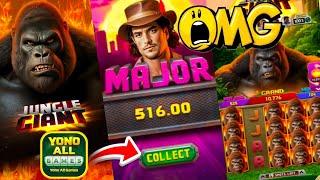 Yono Games  JUNGLE GIANT  New Slots Game Launch Today Yono Rummy New slots Mukesh Mindspace