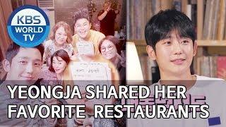 Yeongja shared her favorite restaurants [Happy Together/2019.08.29]