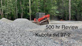 Kubota svl 97-2 500 hour review ( that did removed biggest Stump on YouTube !!