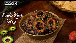 Karela Pyaz Sabzi in Under 30 Minutes! | Bitter Gourd Onion Sabzi | Delicious Indian Side Dish